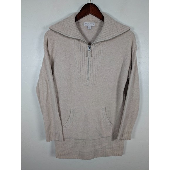 Barefoot Dreams Sweaters - Barefoot Dreams Sweater Women Medium Cozy Chic Lite 1/4 Zip Pullover Tunic